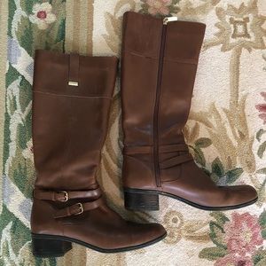 Bandolino Tall Brown Riding Boots 9M